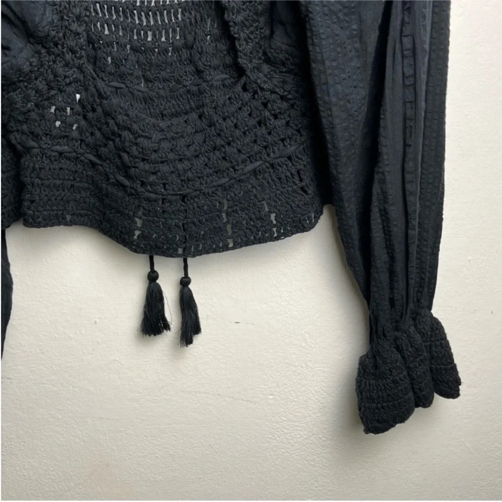 FREE PEOPLE Megan Crochet Top